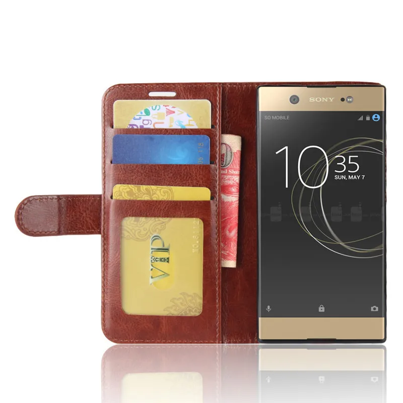 Чехол книжка из искусственной кожи для Sony Xperia XA1/XA1 Dual G3121 G3123 G3125 G3112