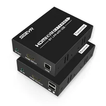 100m 120m HDMI Extender Over LAN Network with IR Remote HDMI Over Cat5e/Cat6/Cat7 Ethernet Cable Up to 120m HDMI KVM Extender 100m 120m HDMI Extender Over LAN Network with IR Remote HDMI Over Cat5e/Cat6/Cat7 Ethernet Cable Up to 120m HDMI KVM Extender