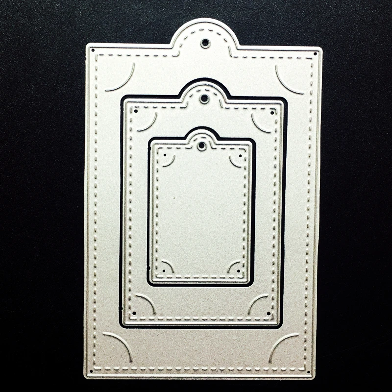 

SCD858 Tag Metal Cutting Dies For Scrapbooking Stencils DIY Album Cards Decoration Embossing Folder Die Cuts Template Tools New