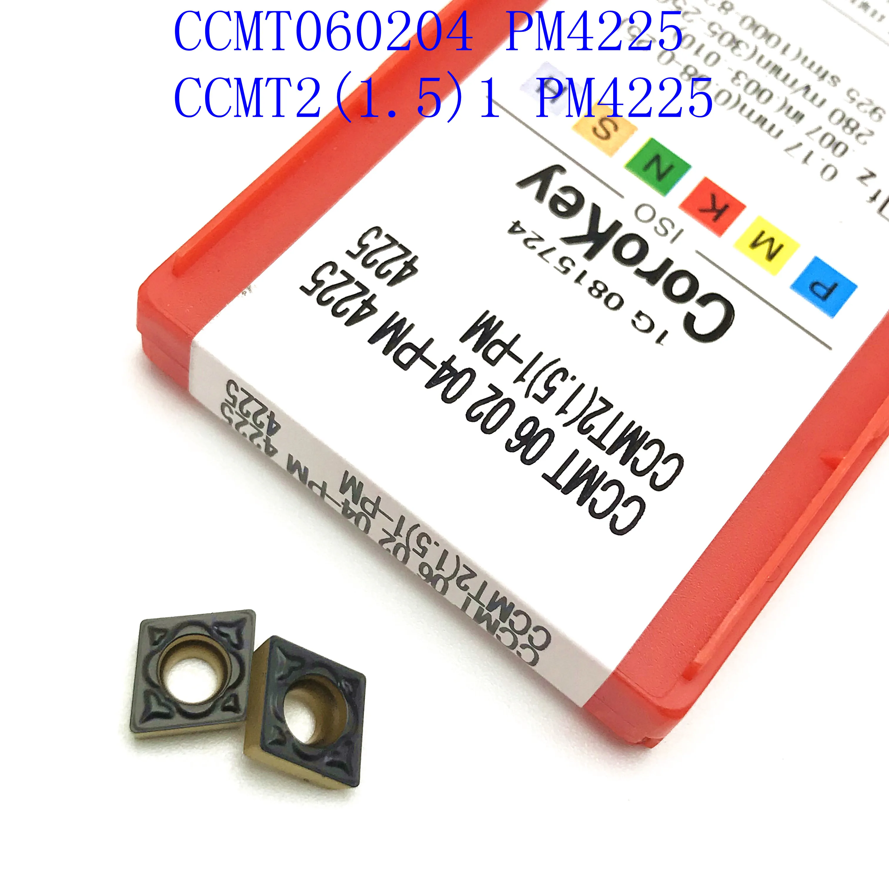 

20PCS lathe tool CCMT060204 / CCMT (1.5) 1 PM4225 carbide tool CNC lathe tool, internal turning tool R0.4 finishing tool