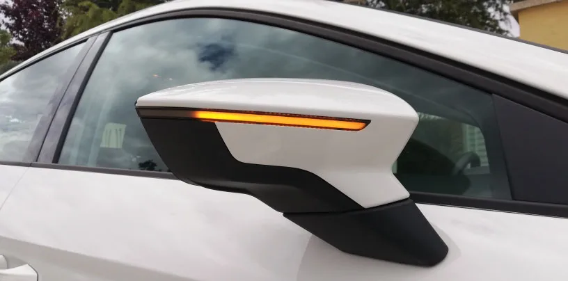Последовательного зеркало поворотники для Seat Leon Mk3 5F 13-18 Ibiza Mk5 V Арона динамический мигалка светодиодный автомобиль световых индикатора
