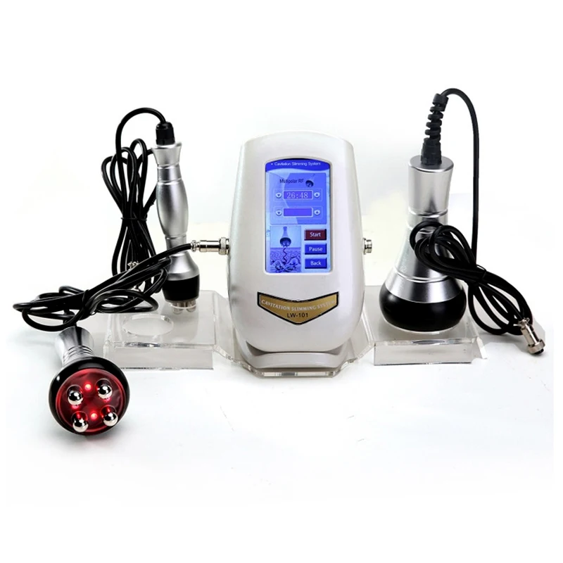 

40K Cavitation Ultrasonic Weight Loss Beauty Machine Multi-polar RF Radio Frequency Skin Lift Tighten Anti-wrinkle Rejuvenation
