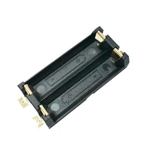 1Pcs lot High Quality Gold Plated SMT SMD 2 AA Battery Holder Battery Box