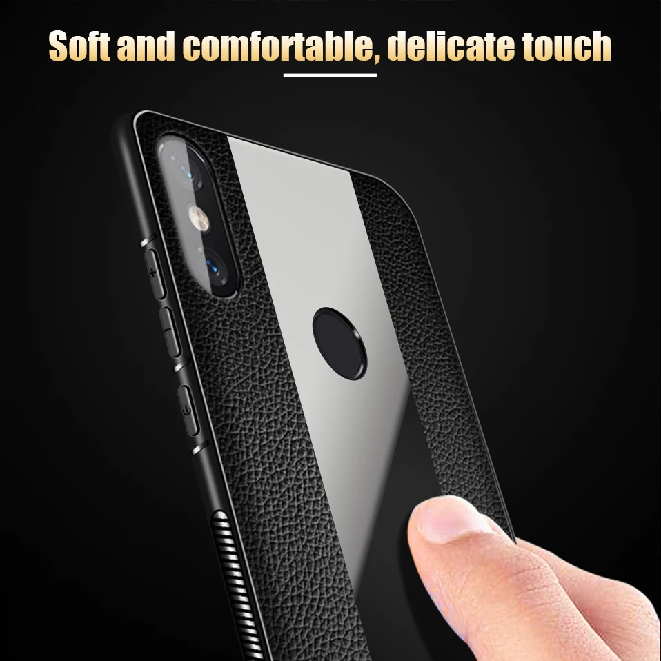 WHaY Silicone Case For Xiaomi Redmi 6A Coque Leather Phone Case For Xiomi Xiaomi Mi 8 A2 Lite Mix 2S Max 3 Redmi S2 6 Note 5 Pro (9)