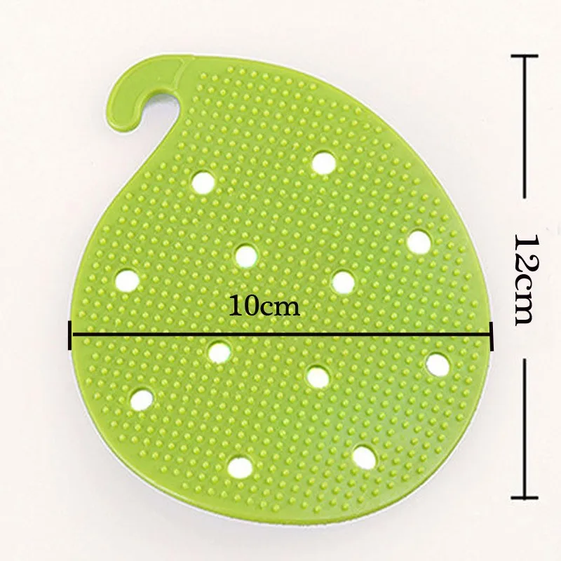 1 шт. многофункциональные изолированные скребок для овощей жесткий очищающий щетка мягкая силиконовая Чистящая подставка кухонное приспособление для очистки продуктов
