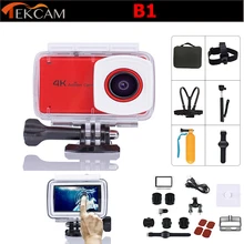 Original Tekcam B1 wifi 4k underwater action camera 2.45” touchable screen ultra HD Go pro style travel sports DV drone camera