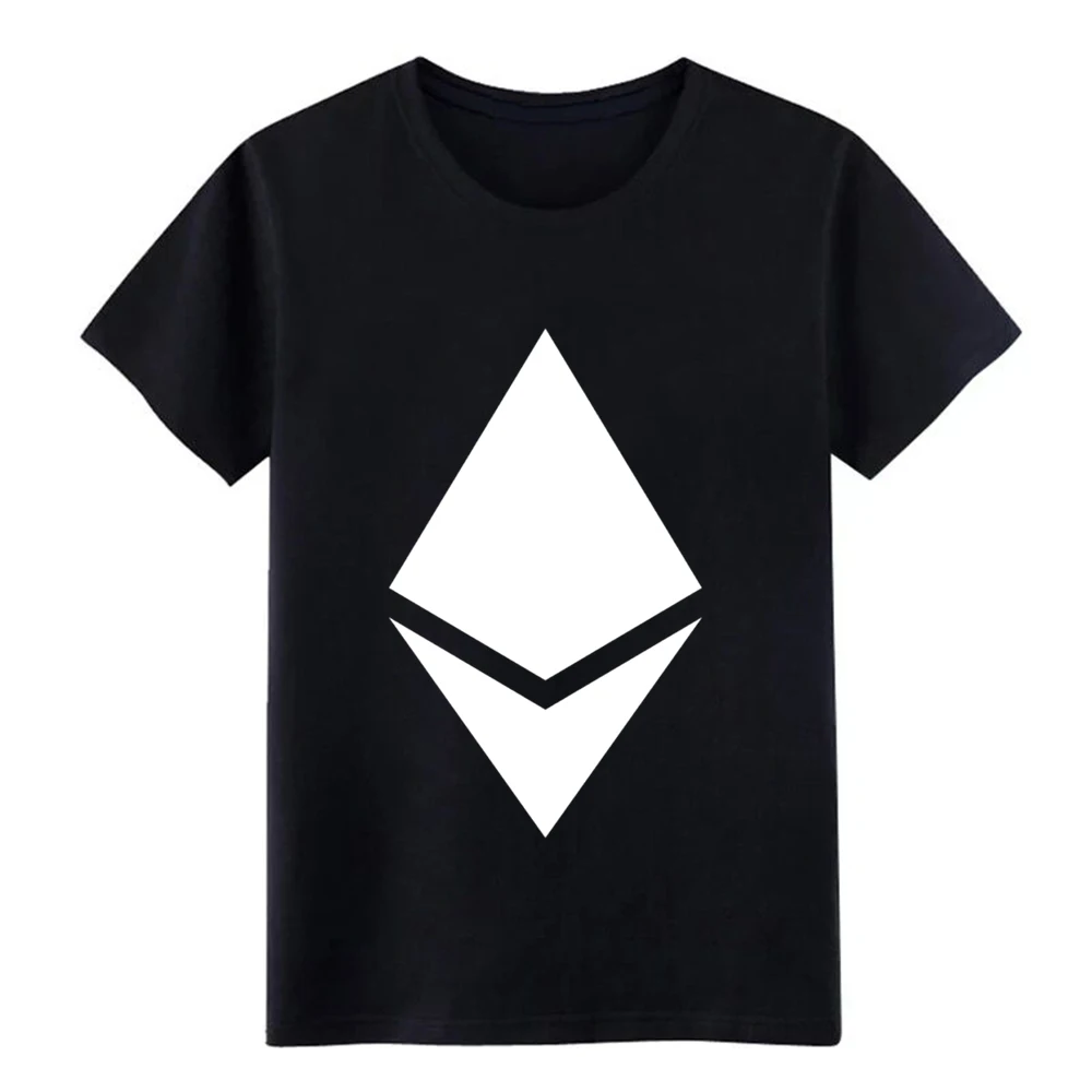 Men's Ethereum ETH cryptocurrency t shirt Design 100% cotton round Neck Leisure Famous Comical Spring Letters shirt Men's Ethereum ETH cryptocurrency t shirt Design 100% cotton round Neck Leisure Famous Comical Spring Letters shirt