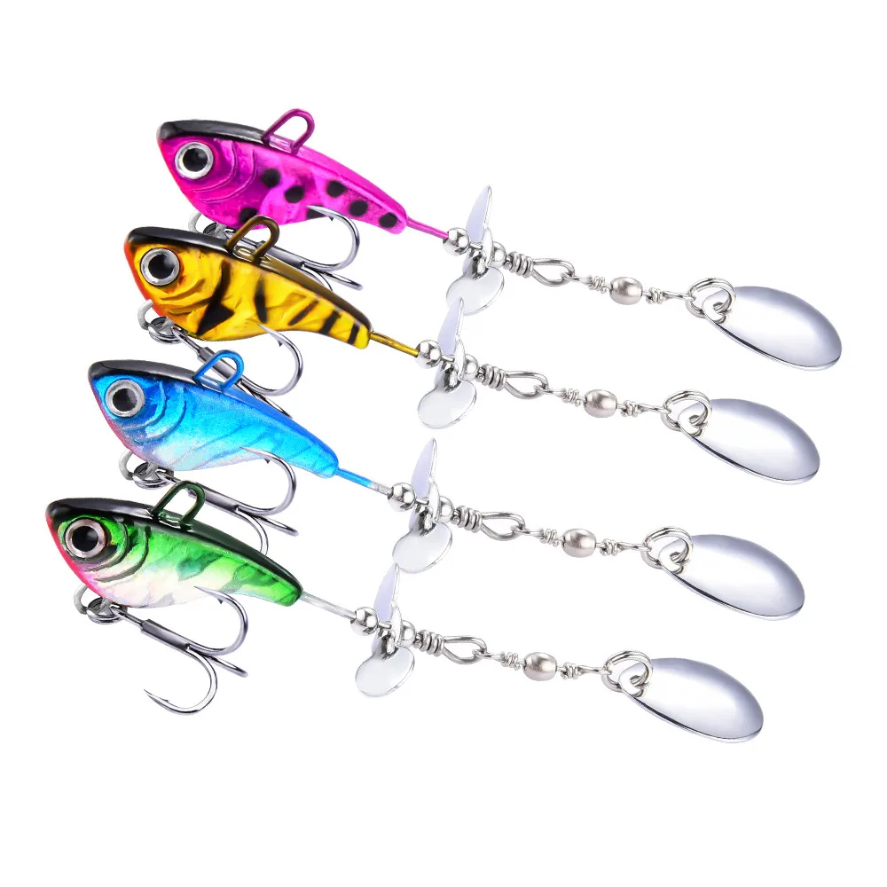 

Peche Lead Spinner Sequin Fishing Lures Wobblers CrankBaits Spoon Trout Slice Isca Artifical Hard Baits for Fly SeaFishing Pesca