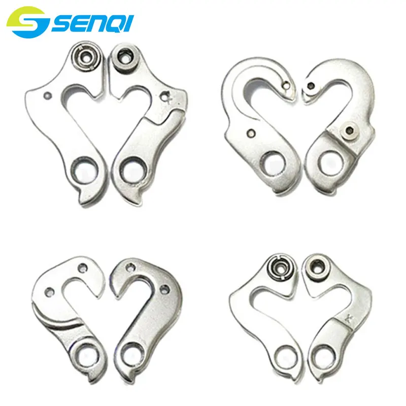 24 Patterns Bike Rear Derailleur Hanger Road MTB Mountain Bike Dropouts Bicycle Frame Tail Hook With Screws CCH015