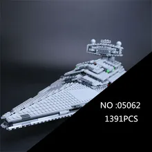 05062 1359pcs Genuine Star Series The Star model Destroyer Set 75055 Building Blocks Bricks Educational Wars Toys for gift