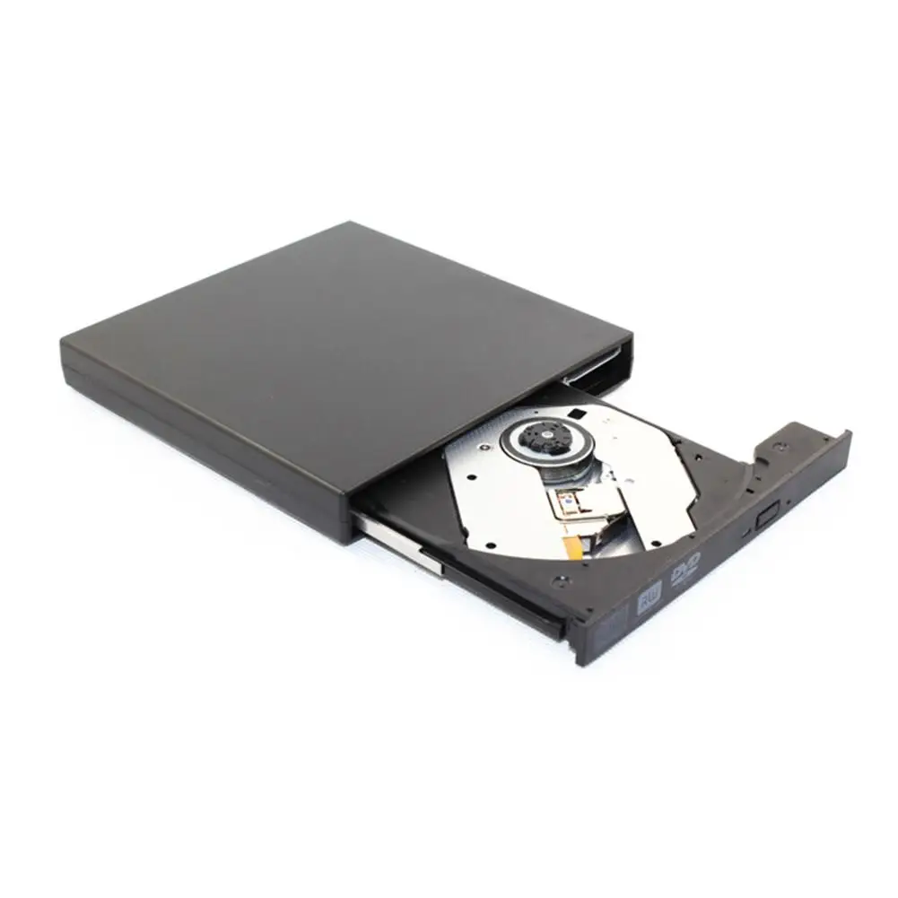 

USB 2.0 External Mobile Optical Drive CD-ROM DVD-RW Player Burner for PC Laptop