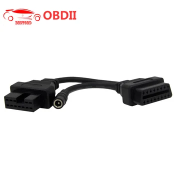 

For Mitsubishi 12 Pin To 16 Pin Female OBD 2 Extension Diagnostic Tool Adapter Connector Cable