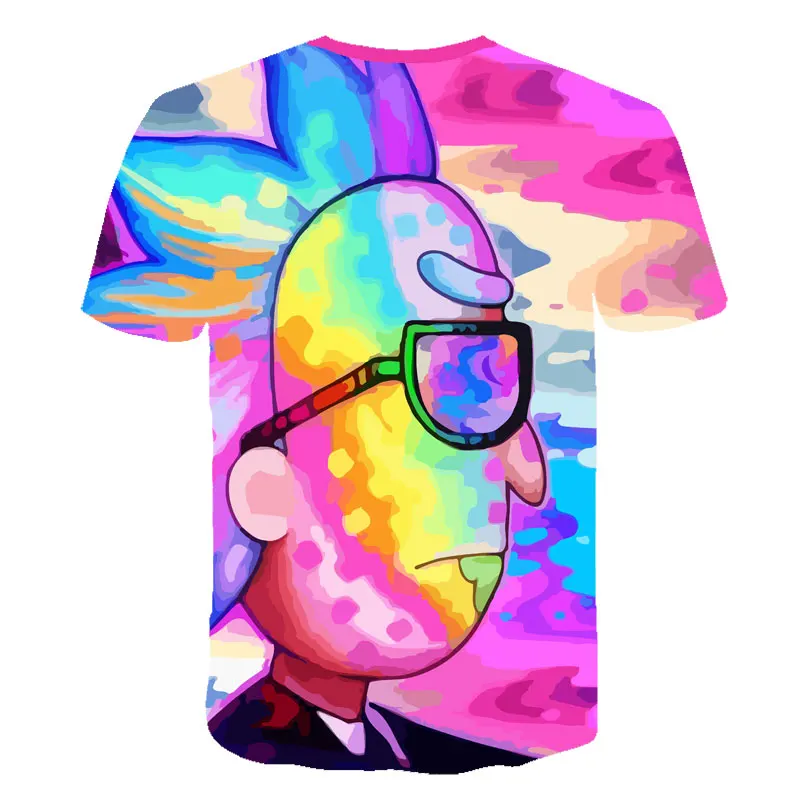 Hip Hop Fashion Brand Clothing Rick and Morty 3D T Shirt Casual Short Sleeve Men's T-Shirts Anime Cool rick y morty Graphic Tees