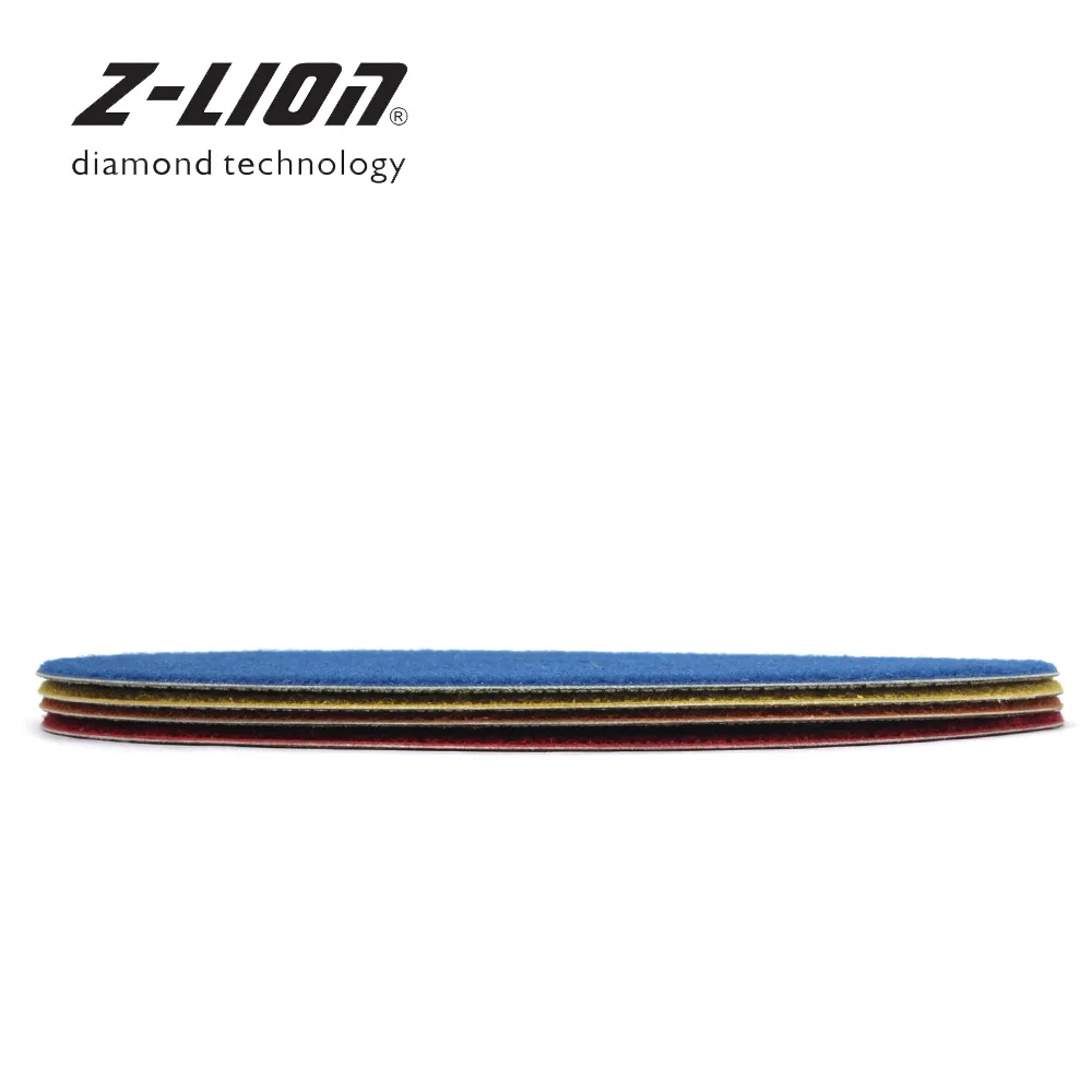 Z-lion 4 шт. " Алмазное шлифовальное колесо Гальваническое гибкое шлифовальное покрытие, электроинструмент для удаления абразивных материалов для стекла, бетона, камня
