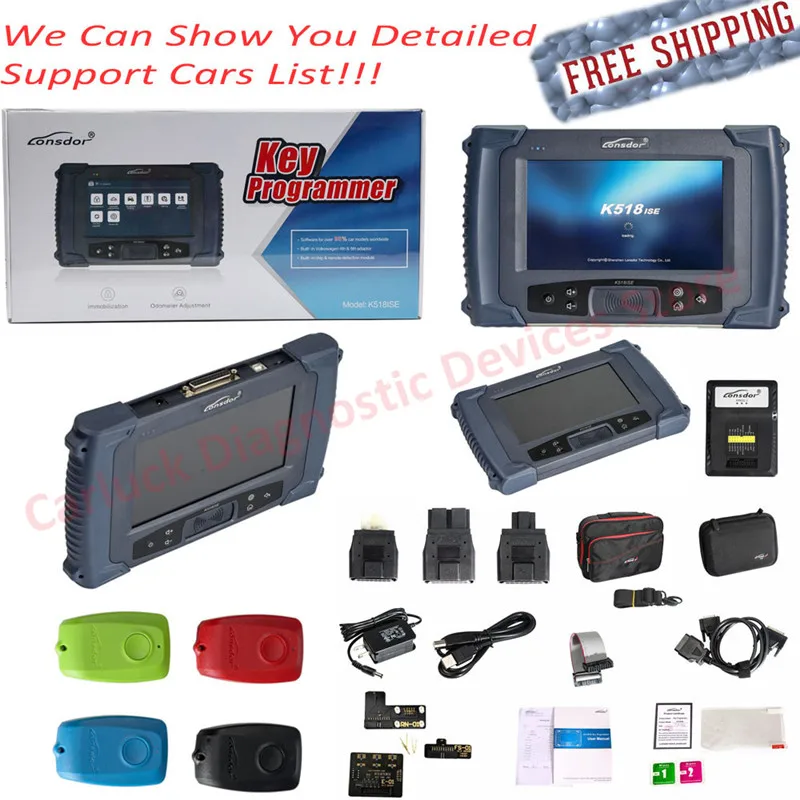 For All Makes!!! Valuable Lonsdor K518ISE K518 Key Programmer With O Adjustment No Token Limitation Free Update Online | Автомобили и