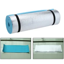 180*50/60*1 см EVA пенопластовая однобоковая алюминиевая фольга влагостойкий матрас для йоги, для пляжа, кемпинга, туризма, пикника, спальный коврик, подушка