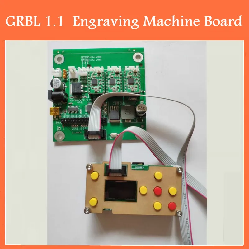 

GRBL 1.1,USB port cnc engraving machine control board, 3 axis control,laser engraving machine board