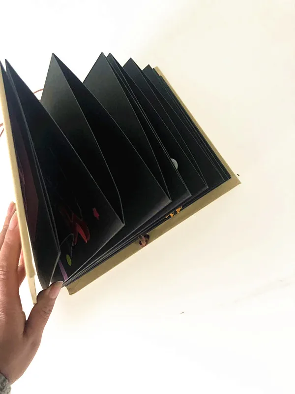Альбом с 12 забавные карточки DIY креативный ручной работы скрапбук Подарочная