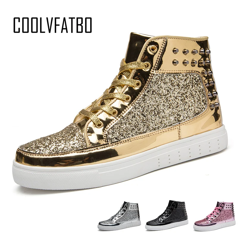 mens glitter sneakers