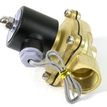 110 В AC 3/" Электрический электромагнитный Клапан Вода Воздух N/C 3/4" uw-20