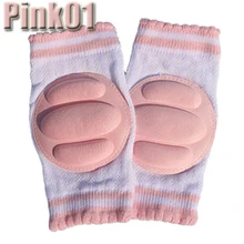 Наколенники детские мягкие удобные милые дышащие хлопковые сетчатая губка дети ползают учимся ходить Наколенники Защита краев и углов