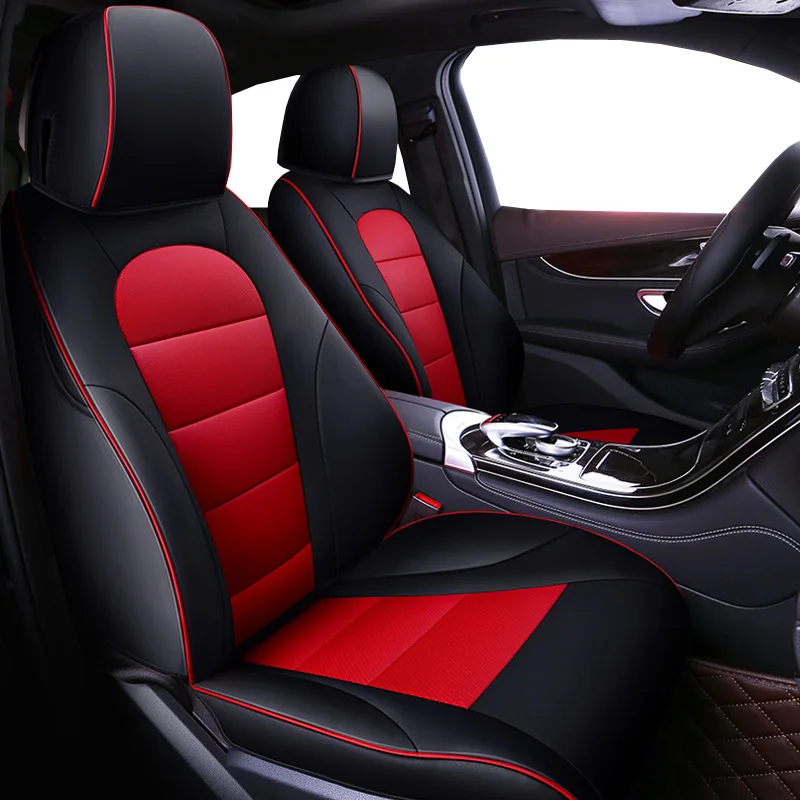 Cowhide automobiles Auto Leather set car seat covers for honda accord