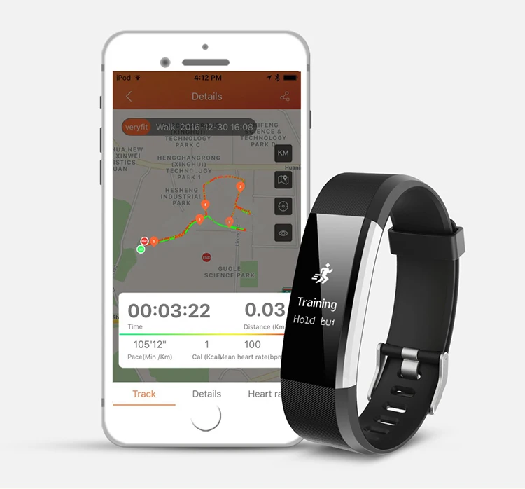 Makibes ID115 PLUS smart wristband (7)