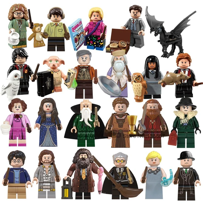 

20pcs Potter Building Blocks Severus Snape Sirius Orion Fleur Delacour Cornelius Rowena Griffindor Toys