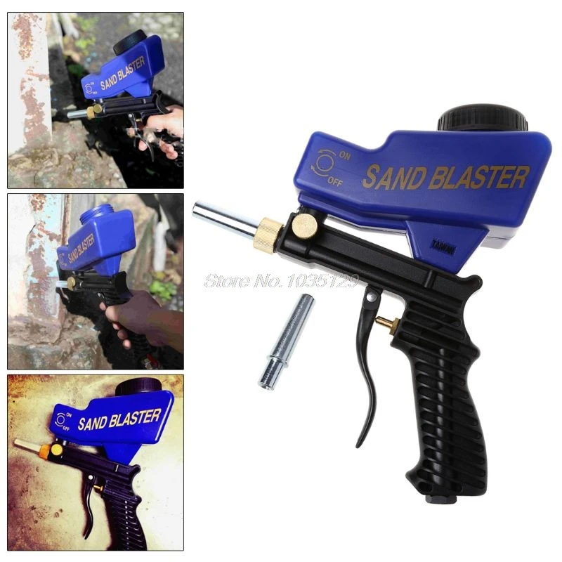 

Portable Gravity Sandblasting Gun Machine Abrasive Pneumatic Set Removing Spot Rust Blasting Device SQJ Dropship