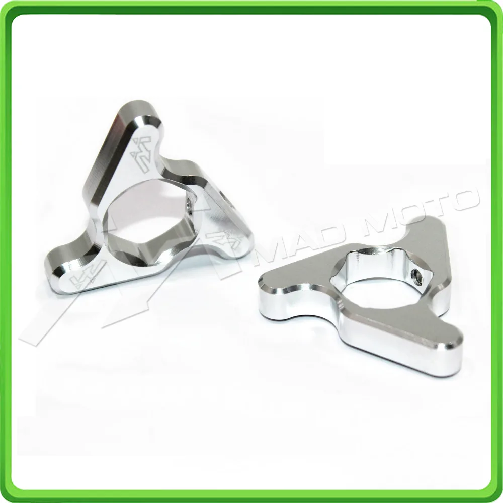 14mm Silver Fork Spring Preload Adjusters for Yamaha R6 YZF-R6 2008 2009 2010 2011 2012 2013 2014 2015 Style C (7)