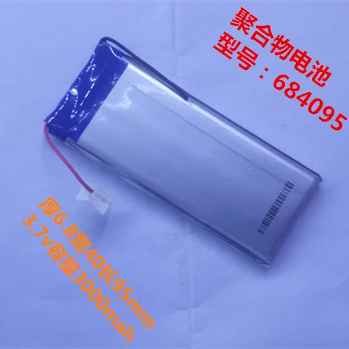 684095 полимерная батарея 3,7 V 3000 MAH используется в мобильном блоке питания, коммуникационном оборудовании и других цифровых аккумуляторах Recha