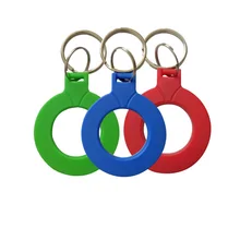 10 шт. EM4100 125 кГц ID брелок значок брелок RFID метки только для чтения стикер брелок жетон кольцо Бесконтактный чип карта контроля доступа