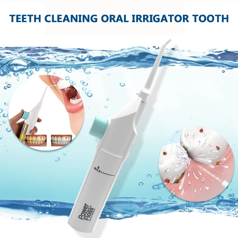 Очистка зубов ирригатор полости рта отбеливатель зубов удаление пятен стоматологическое оборудование Уход за здоровьем - Цвет: White