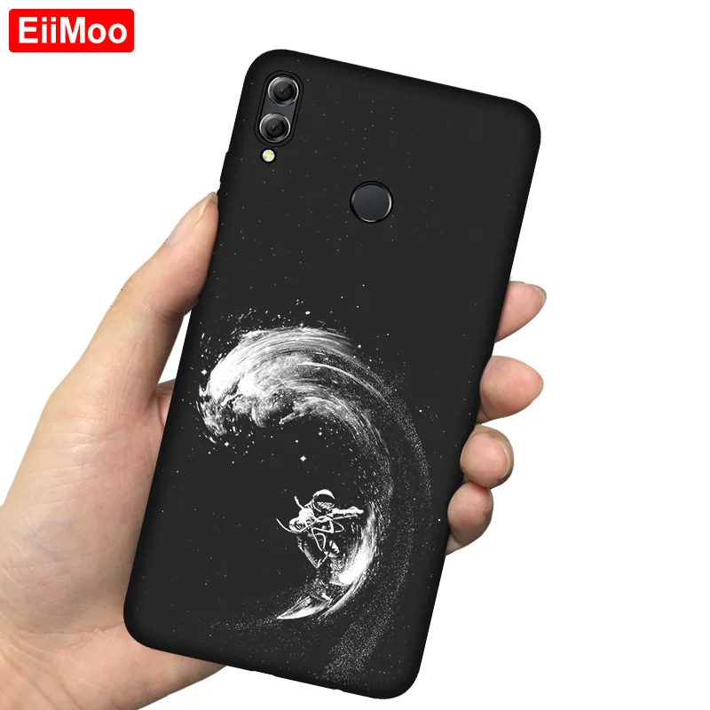 EiiMoo, мягкий силиконовый чехол для huawei Honor 8X Max, чехол, милый мультяшный принт, ТПУ, матовый мягкий чехол для телефона, для Honor 8X Max, чехол - Цвет: 4