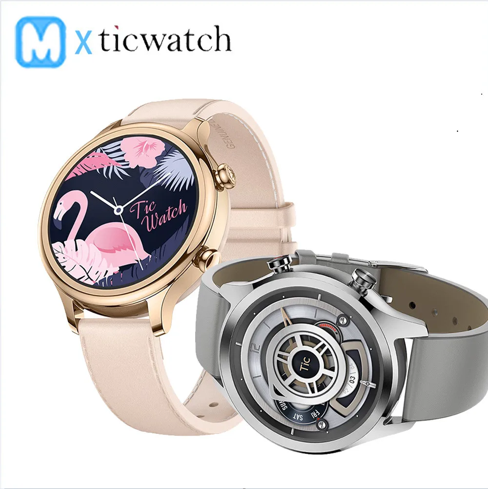 

[IN STOCK] Global Ticwatch C2 Android wear NFC Google Pay GPS Smart Watch IP68 Waterproof AMOLED smartwatchs for Men and Women