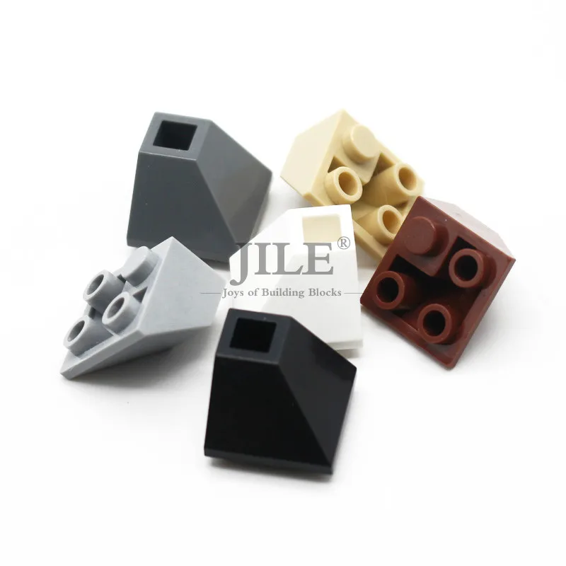 

Moc Slope Inverted 45 2x2 Double Convex 3676 DIY Enlighten Classic Building Blocks Bricks Compatible with Assembles Particles