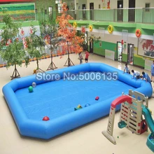 5x5m 0.9mm pvc tarpaulin outdoor rubber family adult plastic inflatable swimming pool,folding above ground swimming pool