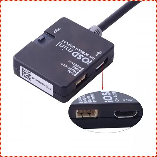 DJI Releases DJI IOSD OSD Mini For Naza M Flight Control System