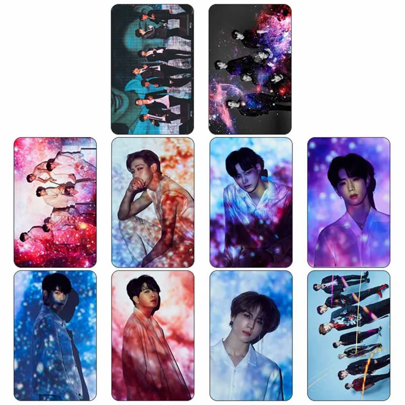 10 шт./компл. Kpop Got7 Ablunm Love Loop Photocard Photo Stikcy Card студенческие Кристальные наклейки для