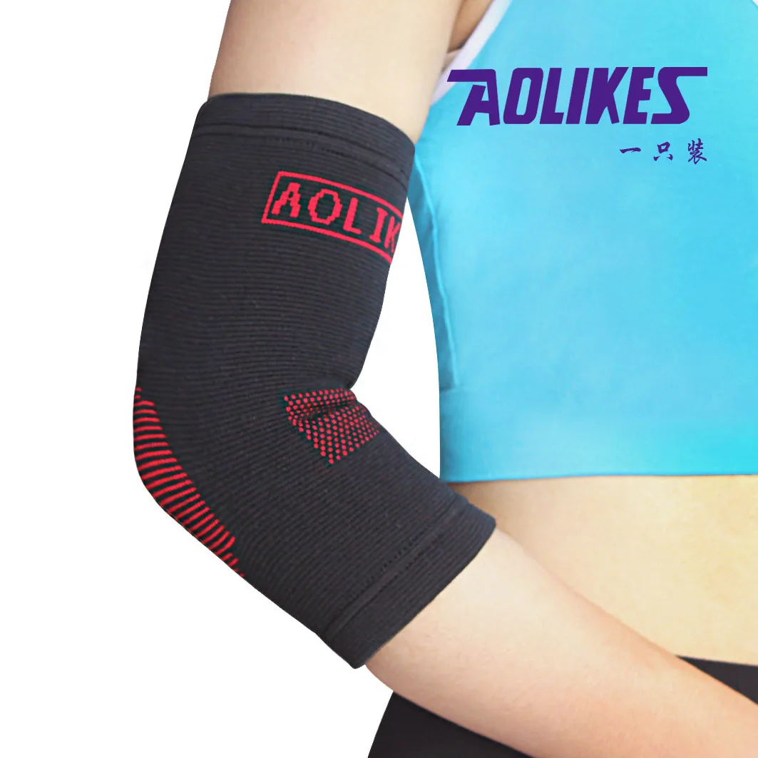 Sports Safety Nylon Elastic Elbow Knee Brace Sleeve Elbow Pads Guard