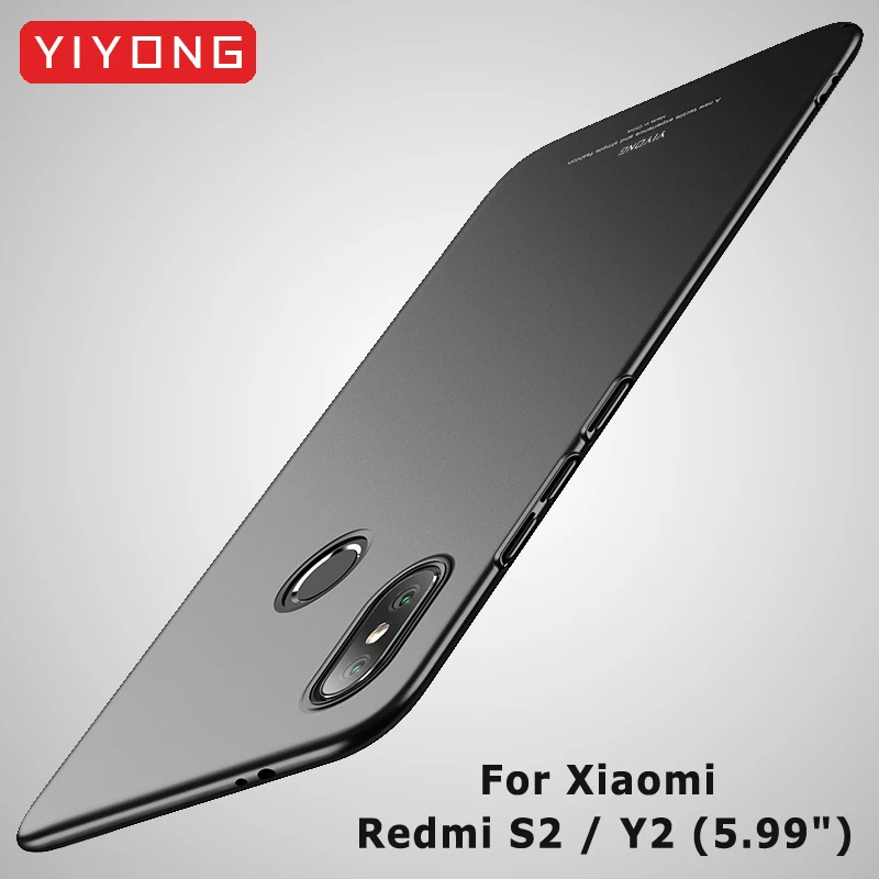 

Redmi S2 Case YIYONG Ultra Thin Matte Cover For Xiaomi Redmi S2 Case Xiomi Y2 Hard PC Cover For Xiaomi Redmi Y2 S 2 Phone Cases