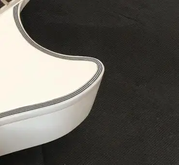 

Binding for TEXAN guitar,body top 7 layer,body back 5 layer,headstock 5 layer, fingerboard single white,outline is white binding