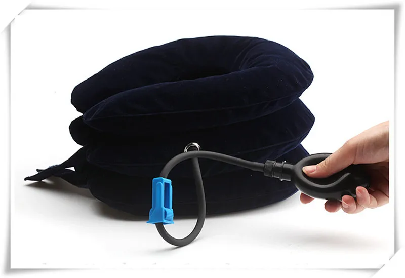 Надувная подушка для шеи поддержка надувной шеи тяговое устройство средство для вытяжения шеи