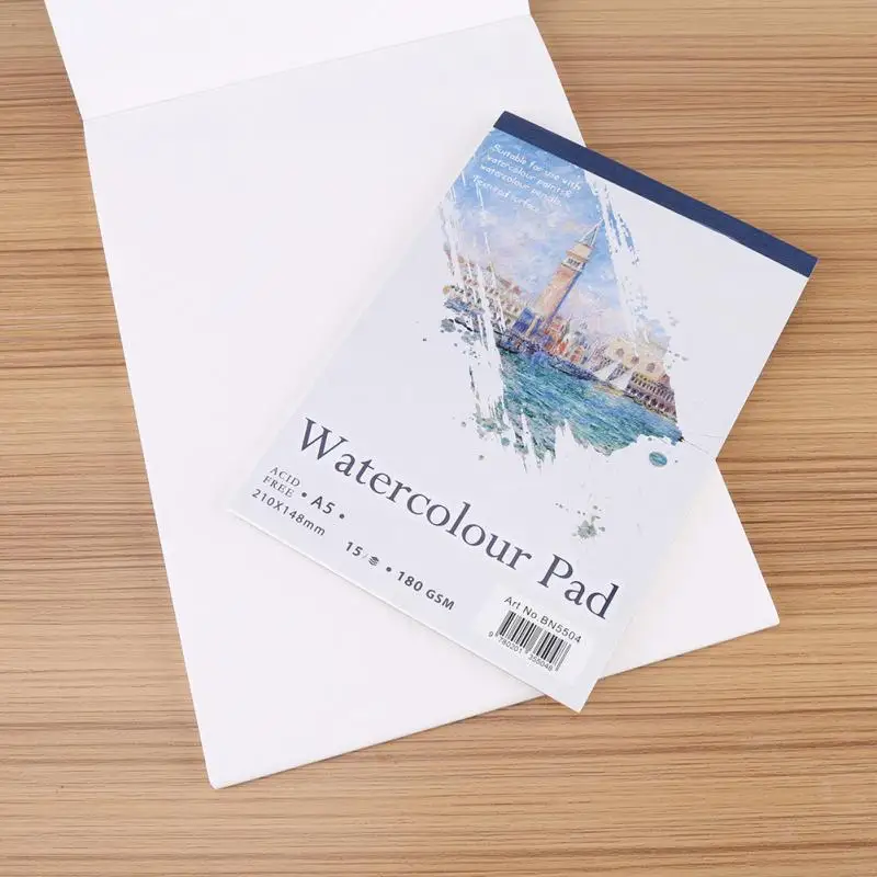 A4 A5 Artist Sketch Book Watercolor Paper Notepad For