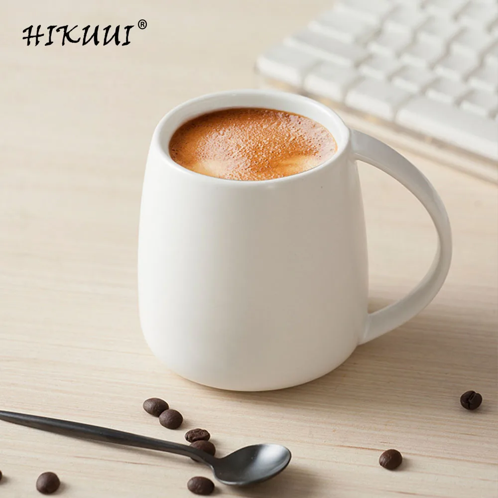 

380ml Simple Ceramic Mug Glaze Matte Coffee 4 Color Mocha Cappuccino Milk Frost Cup Drinkware