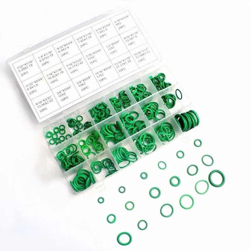 Уплотнительное кольцо 265 шт. R22 R134a A/C для кондиционера мягкое резиновое