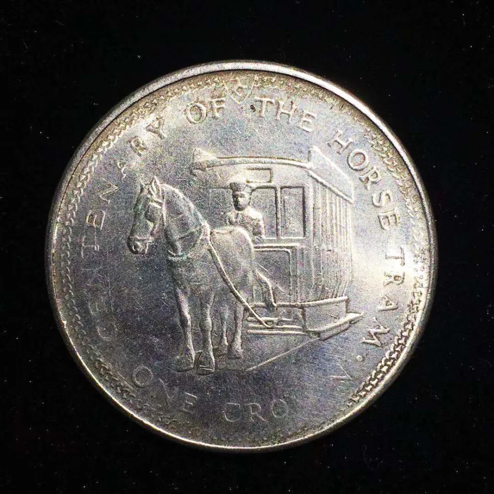 1976 г. Elizabeth Centenary Of The Horse Tram наградная монета держатель собрать Украину реплики серебряные копии монет коллекционные Monedas