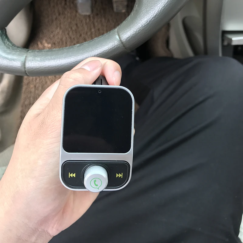 Автомобильный MP3 плеер JINSERTA Bluetooth FM передатчик два USB зарядного устройства