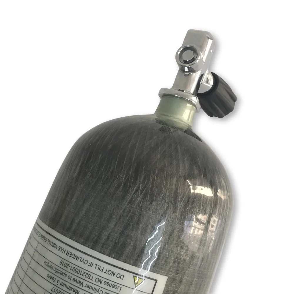 ACECARE hpa акваланг/дайвинг бак 6.8L 4500psi волокно пейнтбол цилиндр pcp с кокеткой клапан для пневматического ружья пистолет pcp давление