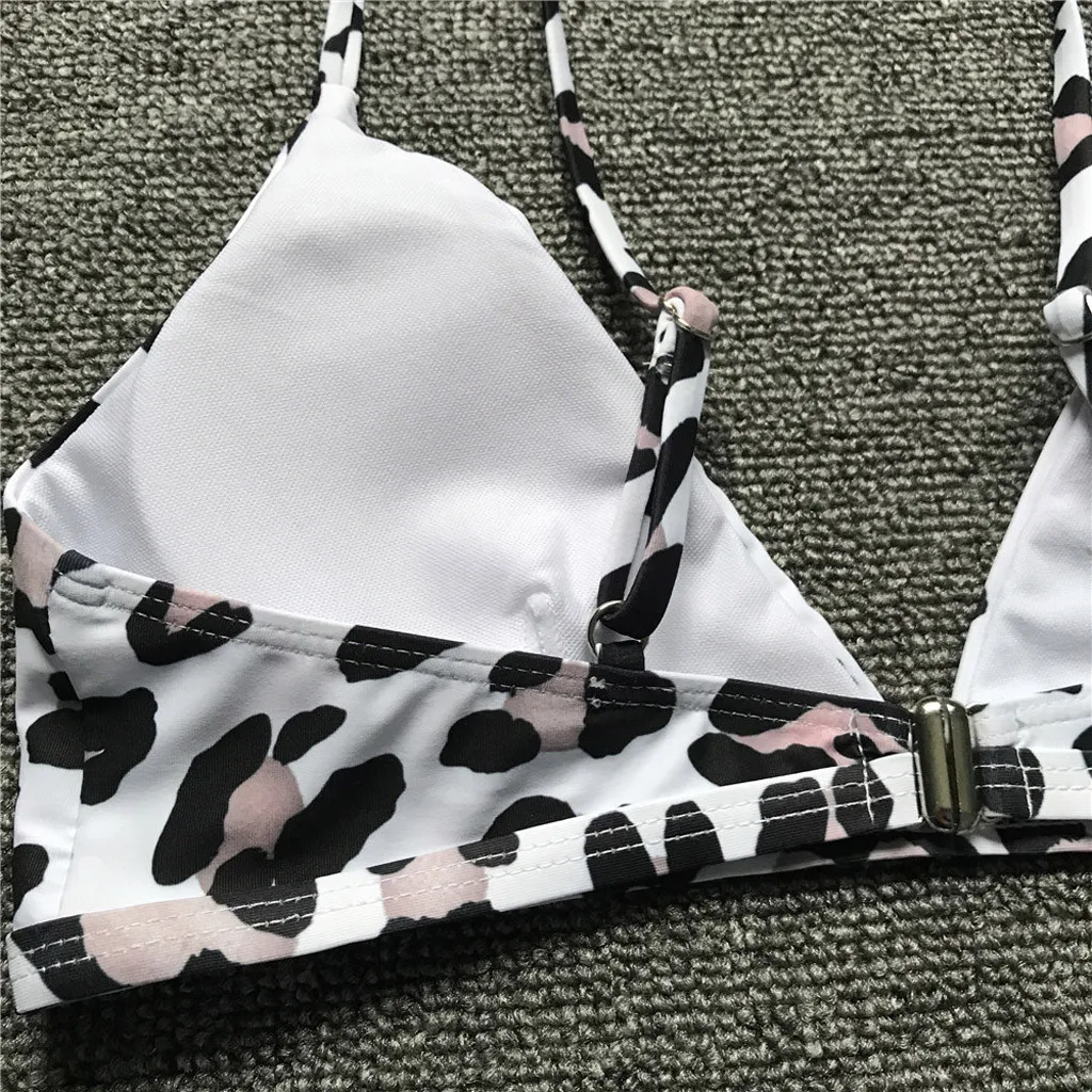 Сексуальный женский модный бюстгальтер Пуш-Ап купальный пляжный комплект нижнего белья